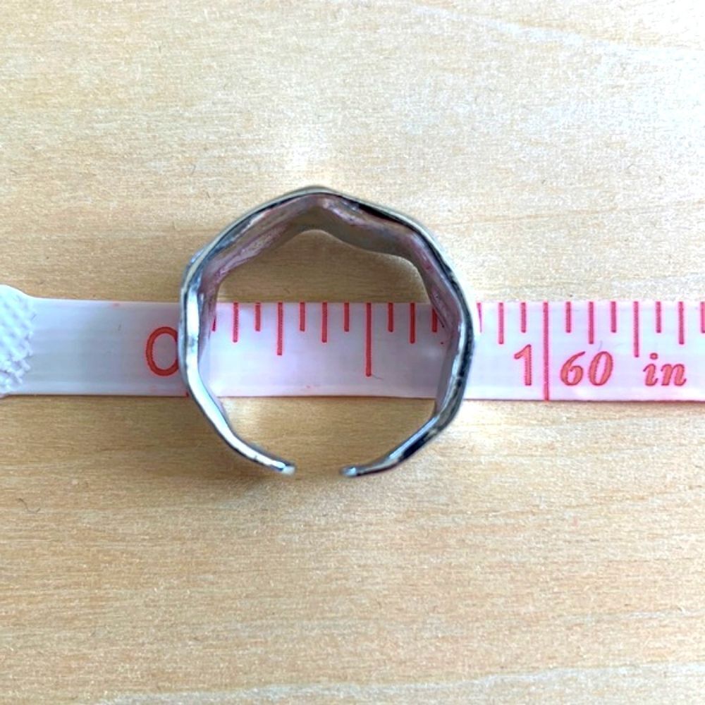 3/$25 Irregular Silver Ring - Picture 4 of 5